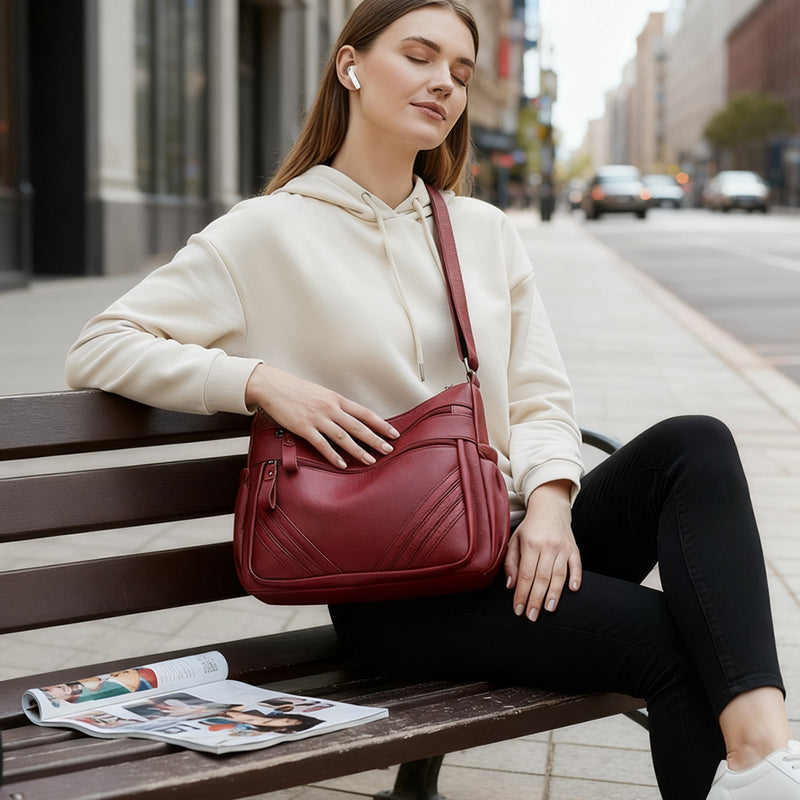 🔥Sieviešu stilīga pleca soma ar regulējamu siksnu